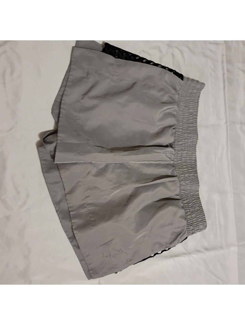 Pony Women's Small Gray Athletic Shorts with Black Mesh Lining